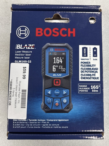 Bosch glm165 blaze 165 - 3v,