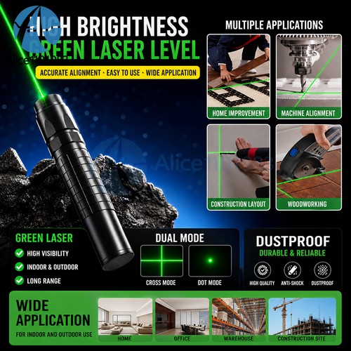 Piccola livella laser croce - piccola,