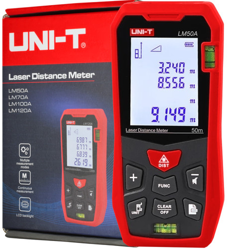 Distanziometro laser 50m